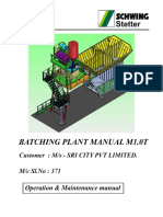 Operating Manual M1T - 371