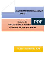 Rencana Pelaksanaan Pembelajaran (RPP) : Oleh: Rahmiani, S.PD