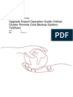 IMaster MAE V100R023C10SPC150 Upgrade Expert Operation Guide (Virtual Cluster Remote Cold Backup System, TaiShan)