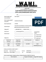 Formulir Pendaftaran & SKU Individu 2022