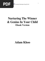 Nurturing The Winner Genius Within