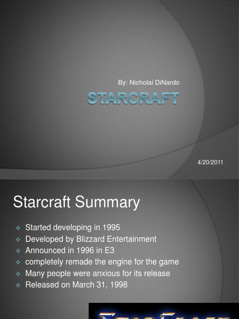 Star Craft | PDF | Multiplayer Online Games | War Video Games