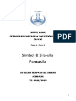 Simbol & Sila-Sila Pancasila: Modul Ajar Pendidikan Pancasila Dan Kewarnegaraan (PPKN)