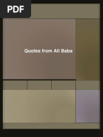 Download Ali Babas Quotes  by Ali Baba SN65179900 doc pdf