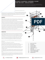 MI Tower Assembly and Safety Guide | PDF | Scaffolding | Door