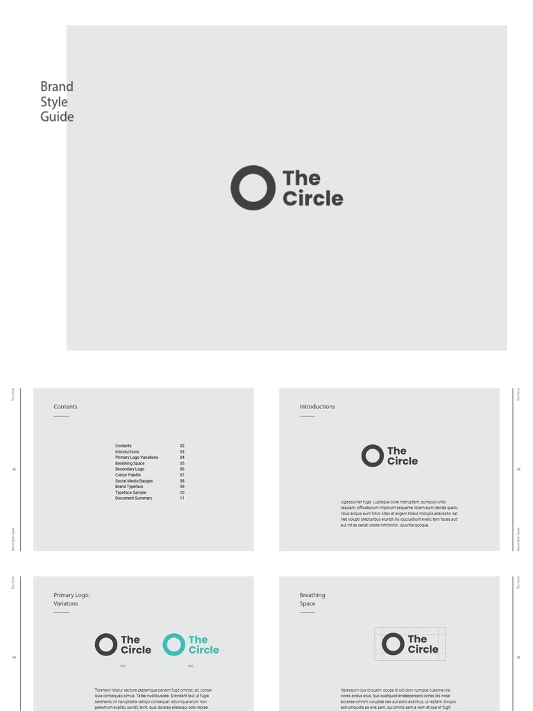 Minimal Brand Style Guide | PDF | Visual Perception | Printing