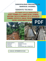 Expediente Tecnico - Puente Chambira Ok