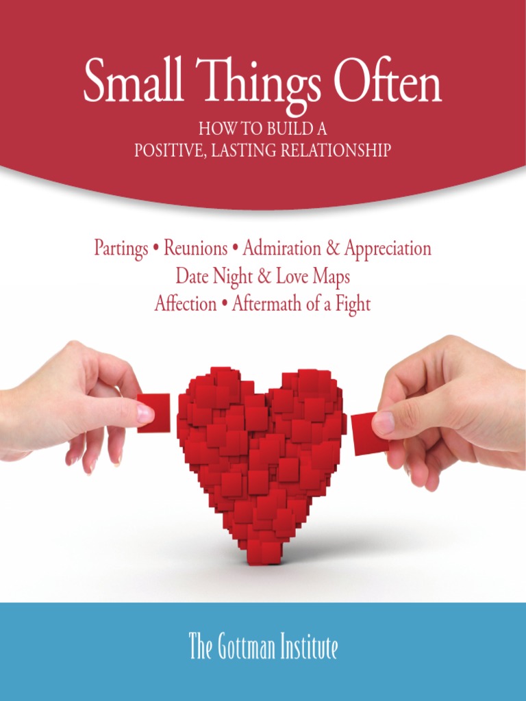 Small Things for Strong Relationships | PDF | Self-Improvement