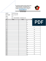 Daftar Hadir