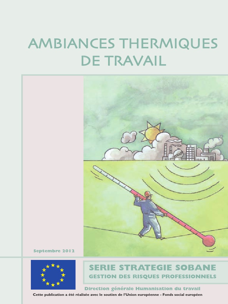 Ambiance Thermique de Travail-Série Stratégie Sobane | PDF
