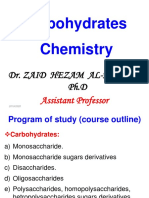 Carbohydrates Chemistry-3 - Sana'a University