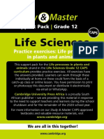 Study Master LifeScie Gr12 Practice Exercises Life Processes