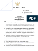 Permohonan Penandatanganan Surat Edaran Kepada Kepala OPD Tentang Penggunaan Bela Pengadaan