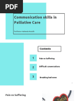 SPIKES Framework for Breaking Bad News | PDF | Palliative Care ...