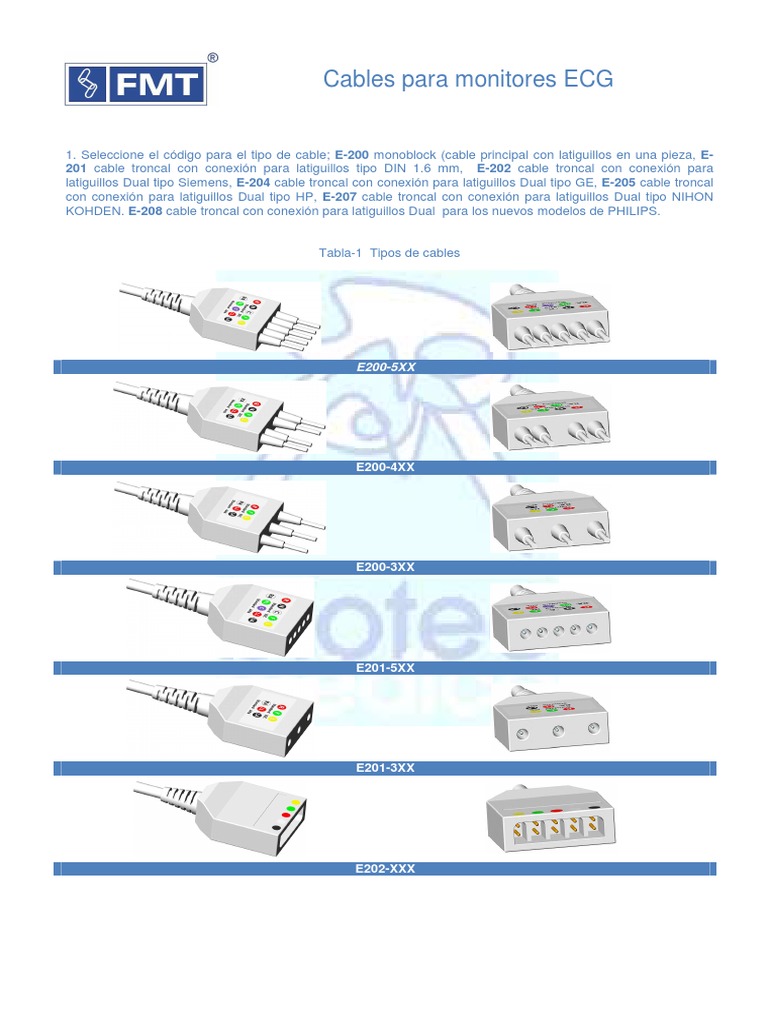 Cables Monitores | PDF