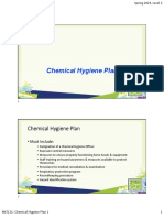 Lectures Chemical Hygeine Plan 1