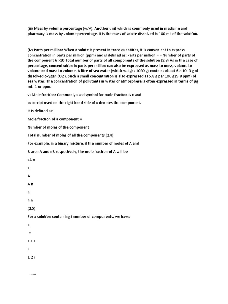 PPM in Chemistry | PDF