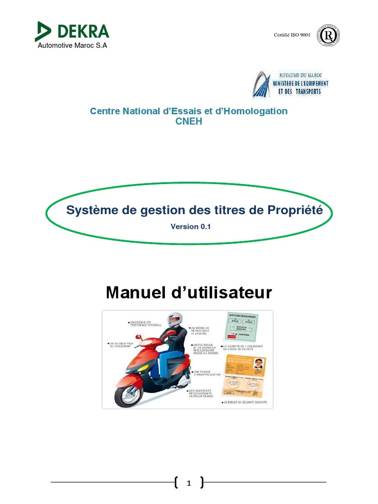 GUIDE de Realisation de Titre de Propriete 2015FINI | PDF