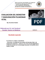 Bienestar Fetal y Maduración Fetal