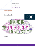 Key Act English 6 Gender Equality