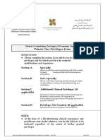 Attachments - PHC - Family Medicine Privileging Form - May 2023 (Consultant and Senior ...