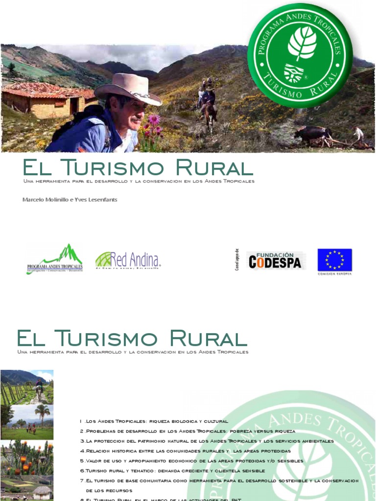 Turismo Rural en los Andes Tropicales | PDF | Turismo | Biodiversidad
