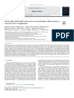 [Blue Economy] Cisneros-Montemayor, Social Equity and Benefits as the Nexus of a Transformative Blue Economy_A Sectoral Review of Implications