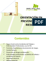 Orientación en Prevención de Riesgos