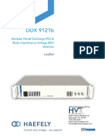 HVT HAEFELY Partial Discharge Brochure V0130