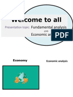 Welcome To All: Fundamental Analysis Economic Analysis