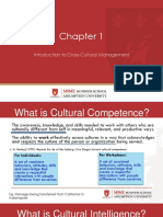 IBM3101 Chapter 1 Introduction To Cross-Cultural Management
