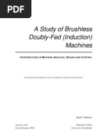 A Study of Brushless DFIMs