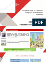Stión Del Riesgo de Desastres PDF