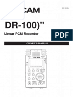 Tascam DR 100mkii Manual de Usuario