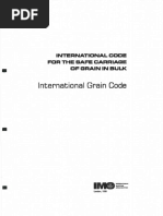 BLU Code: Safe Bulk Carrier Operations | PDF | Ships | Cargo