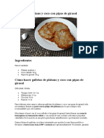 Recetas Varias