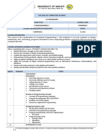 Comprog1 - Ched Course Outline