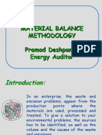 Material Balance Methodology