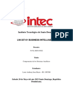 Componentes de Los Sistemas Analíticos - Business Intelligence - Louis Inoa 1095560