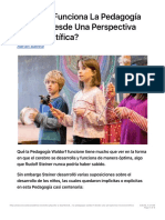 ¿Por Qué Funciona La Pedagogía Waldorf Desde Una Perspectiva Neurocientífica