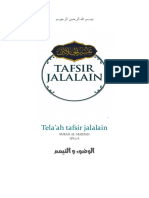Telaah Tafsir Jalalain