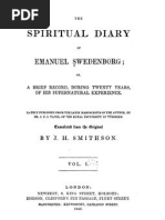 Documents Concerning Swedenborg Vol 1 Tafel Rudolph Emanuel Swedenborg The New Church