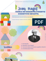 Jean Piaget e A Teoria Do Desenvolvimento Cognitivo Infantil - Miclas, Rebeca, Williana e Yasmin