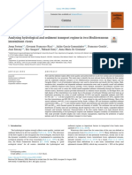 Analysing Hydrological and Sediment Transport Regime in Two Mediterranean Intermittent Rivers