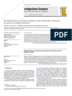 García, Neira, Varela (2012) - Percepciones de Los Sistemas de Trabajo de Alto Rendimiento e Intención de Marcha. Un Análisis Multinivel