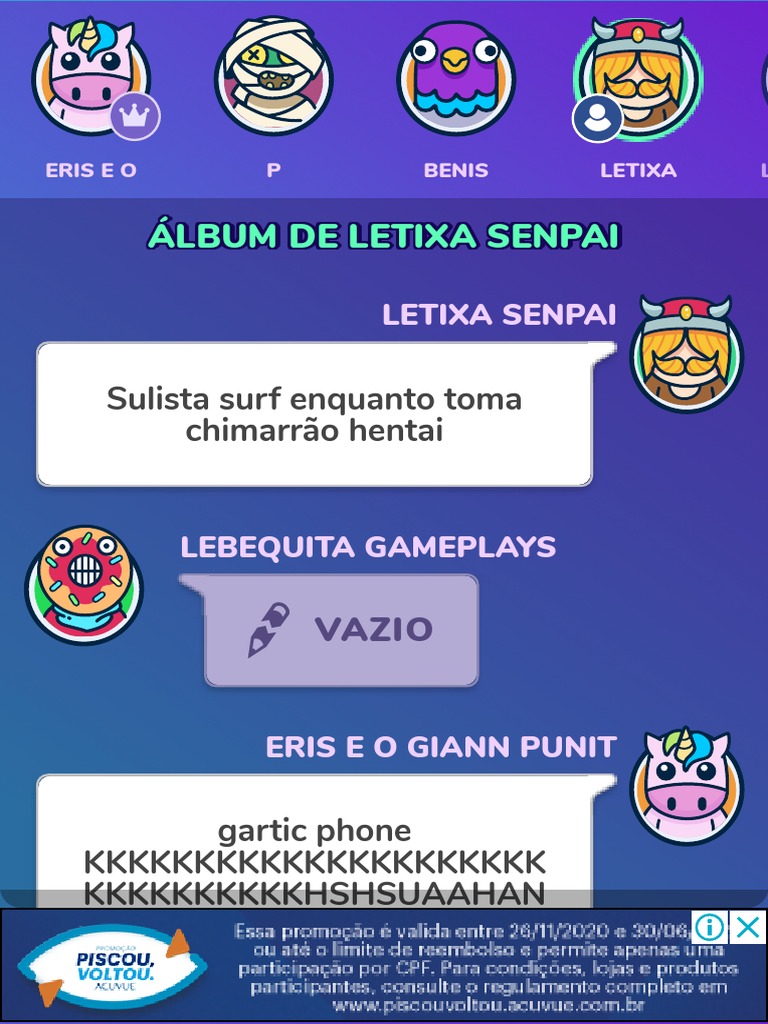 Gartic Phone: como jogar telefone sem fio online com amigos