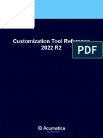 AcumaticaERP CustomizationFormReference