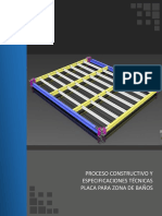 Procedimiento Constructivo - Placa para Baños