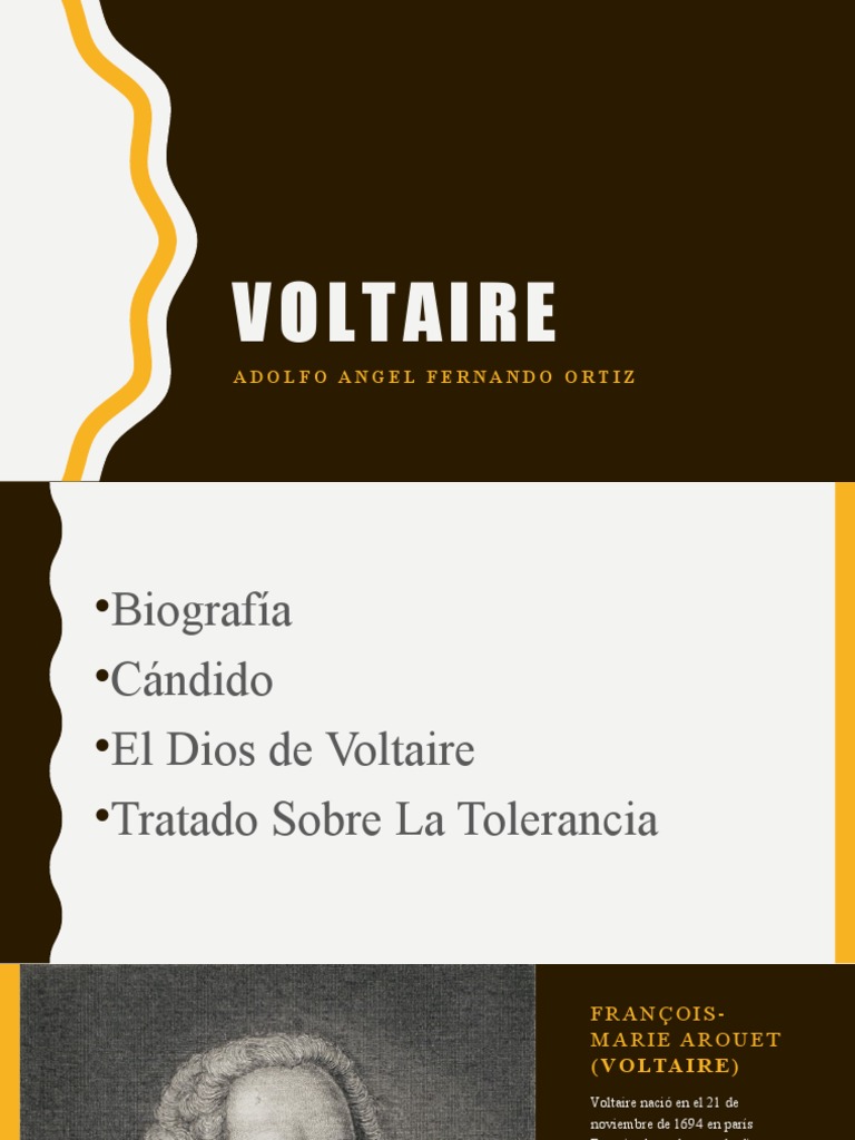 VOLTAIRE PDF Voltaire Tolerancia