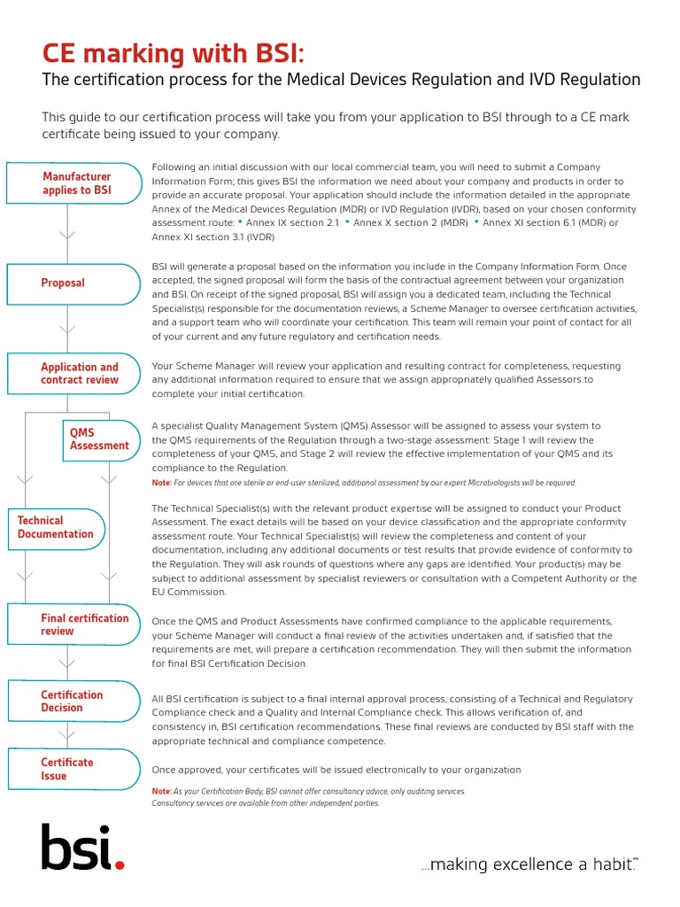 BSI CE Marking Process | Download Free PDF | Quality Management System ...